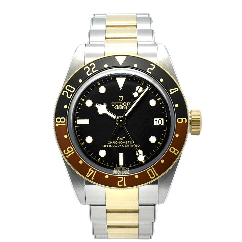 チューダー(チュードル)　TUDOR　ヘリテージ ブラックベイ GMT S&G　Ref.79833MN　41mm　ブラック　USED　中古