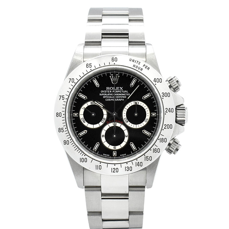 ロレックス　ROLEX　デイトナ　Ref.16520　ブラック　P番　40mm　USED　中古