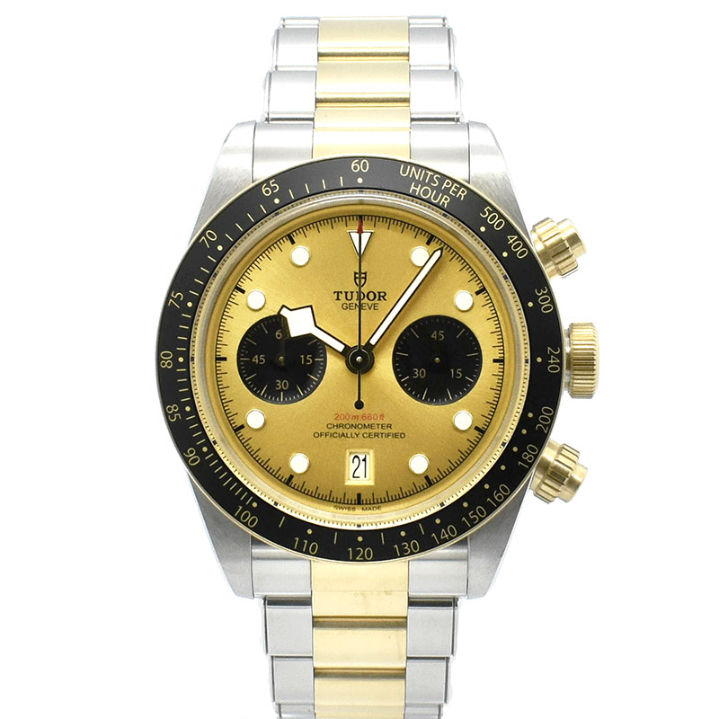 チューダー(チュードル)　TUDOR　ヘリテージ ブラックベイ クロノ S&G　Ref.79363N　41mm　未使用品