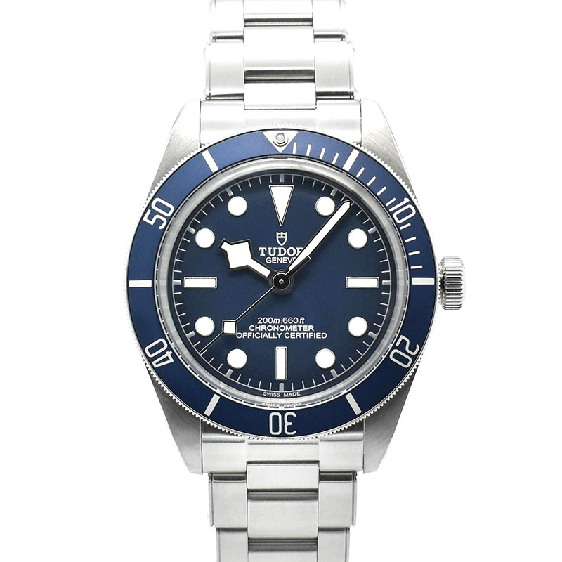 チューダー(チュードル)　TUDOR　ヘリテージ ブラックベイ フィフティエイト　Ref.79030B　39mm　ブルー　USED　中古