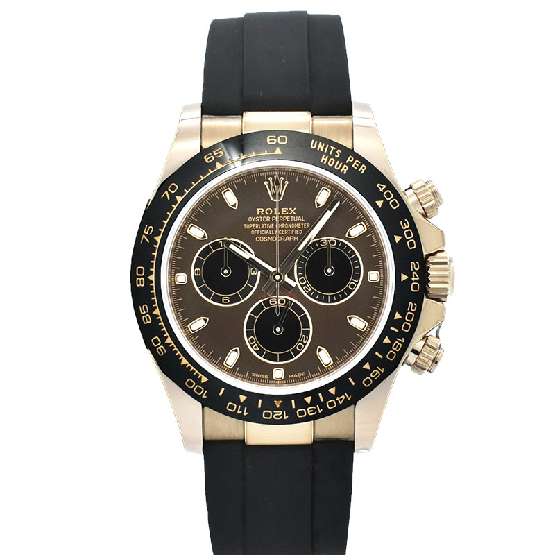 ロレックス　ROLEX　デイトナ　Ref.116515LN　18KERG　40mm　チョコレート/ブラック　オイスターフレックス　USED　中古