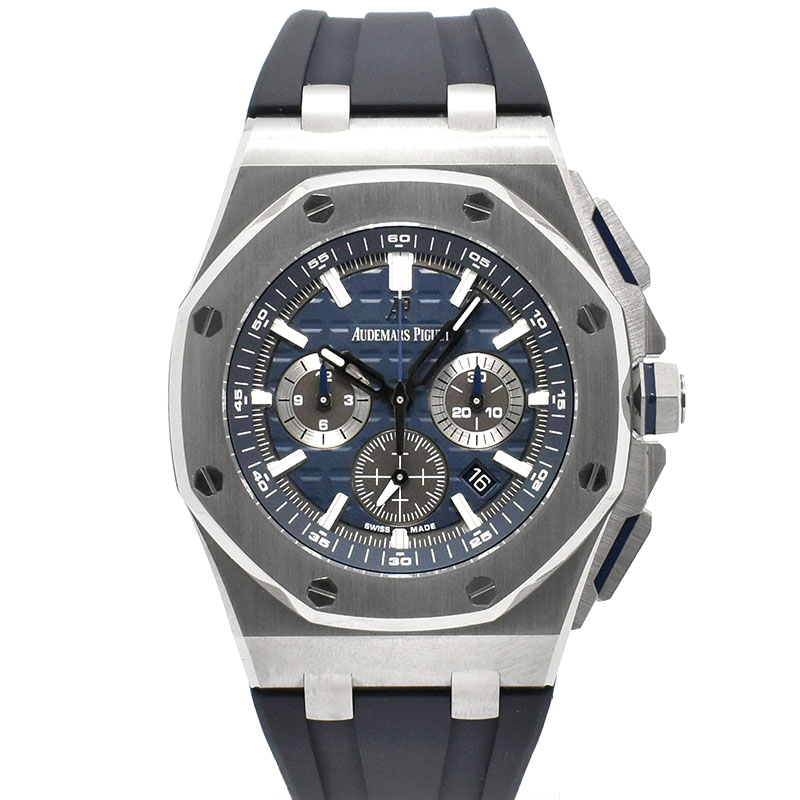 オーデマ・ピゲ　AUDEMARS PIGUET　ロイヤルオーク オフショア クロノグラフ　26480TI.OO.A027CA.01　ブルー/グレー　42mm　USED　中古