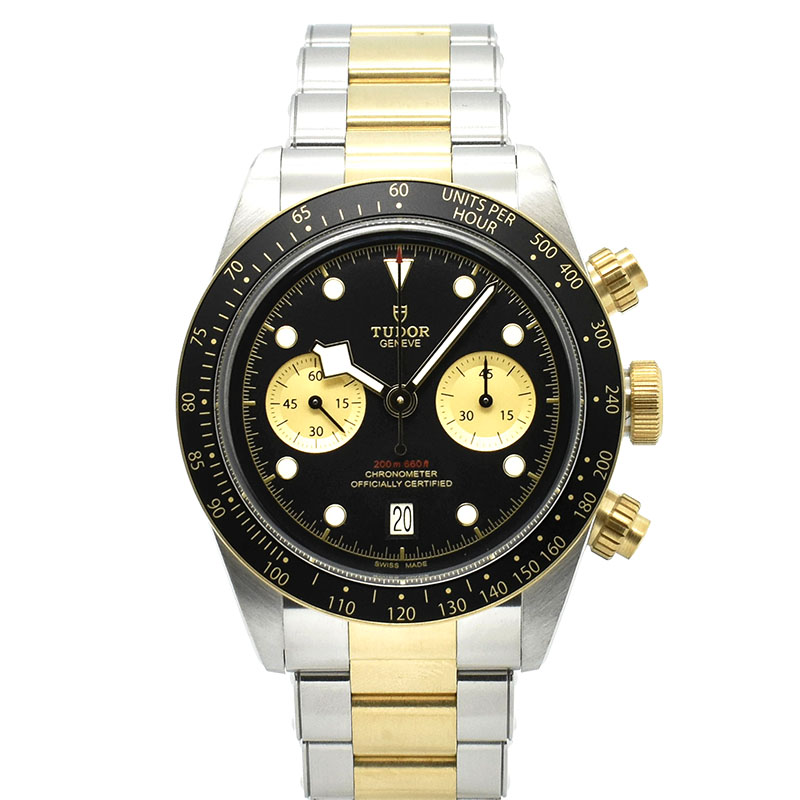 チューダー(チュードル)　TUDOR　ヘリテージ ブラックベイ クロノ S&G　Ref.79363N　41mm　USED　中古