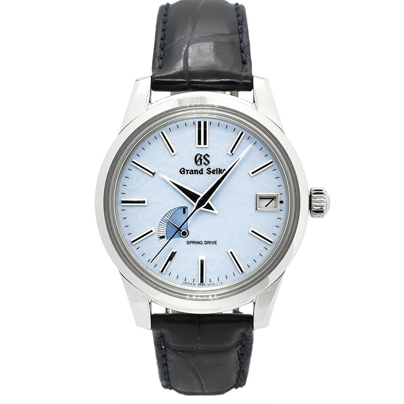 グランドセイコー　GRAND SEIKO　エレガンスコレクション スプリングドライブ 雪白ブルー　SBGA407　40.2mm　USED　中古