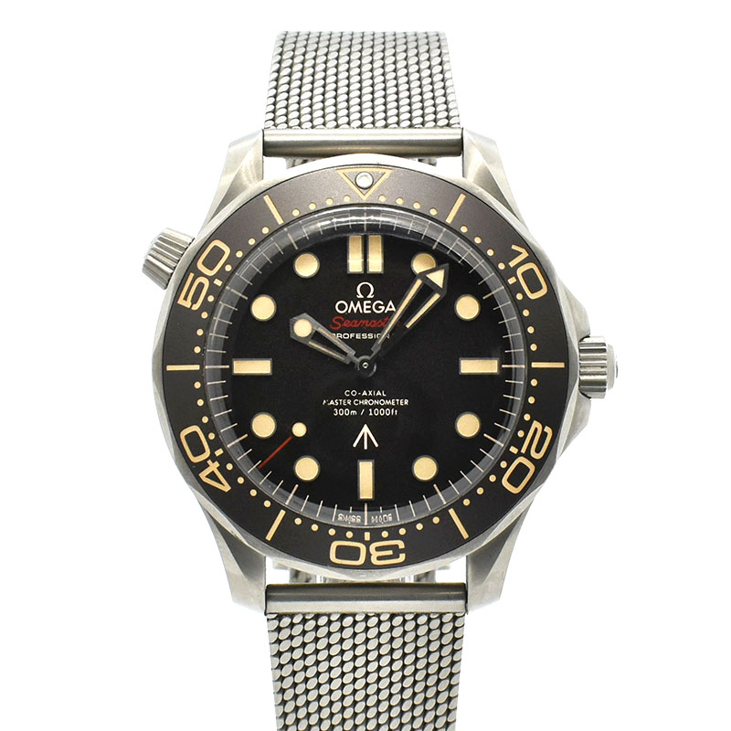 オメガ　OMEGA　シーマスター ダイバー 300m コーアクシャル マスタークロノメーター 007エディション　210.90.42.20.01.001　42mm　USED　中古