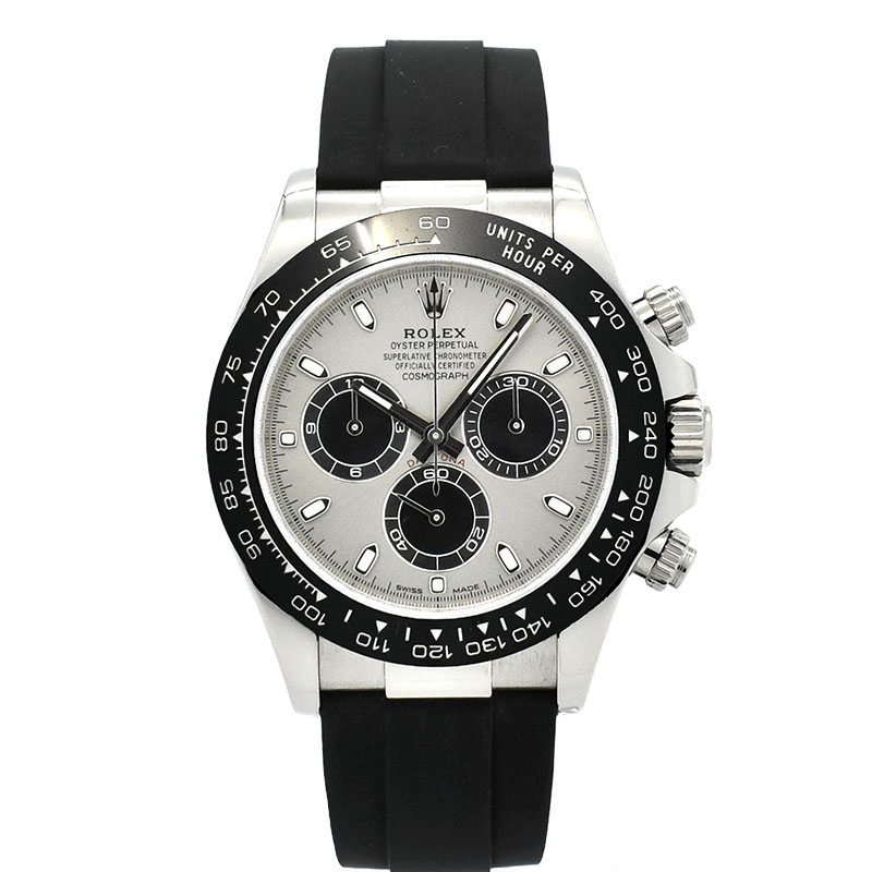 ロレックス　ROLEX　デイトナ　Ref.116519LN　スチール/ブラック　オイスターフレックス　18KWG　USED　中古