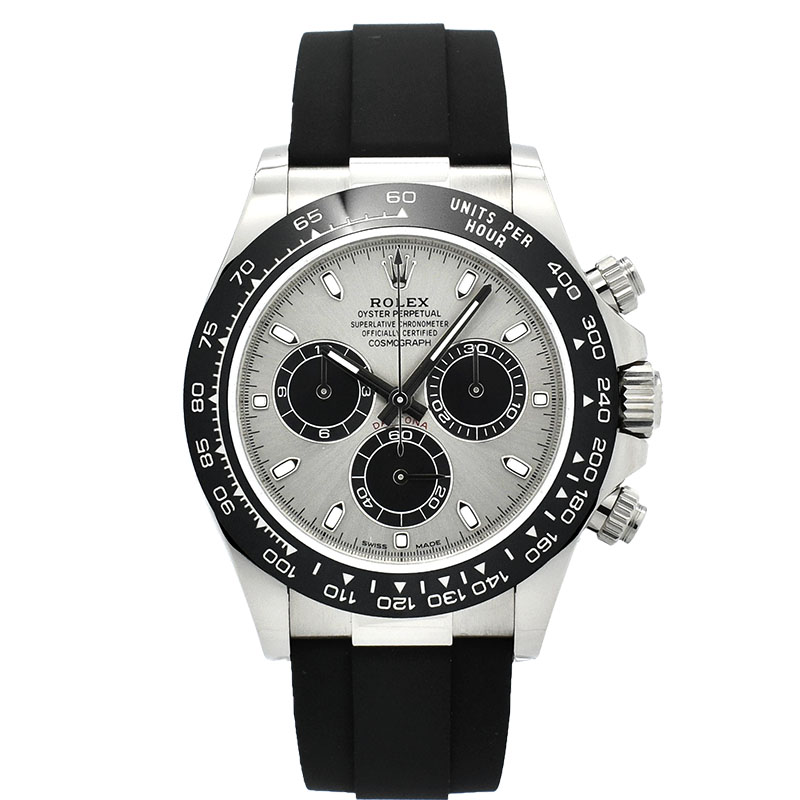 ロレックス　ROLEX　デイトナ　Ref.116519LN　スチール/ブラック　オイスターフレックス　18KWG　USED　中古