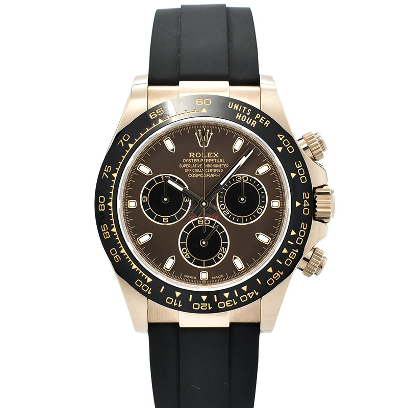 ロレックス　ROLEX　デイトナ　Ref.116515LN　18KERG　40mm　チョコレート/ブラック　オイスターフレックス　USED　中古
