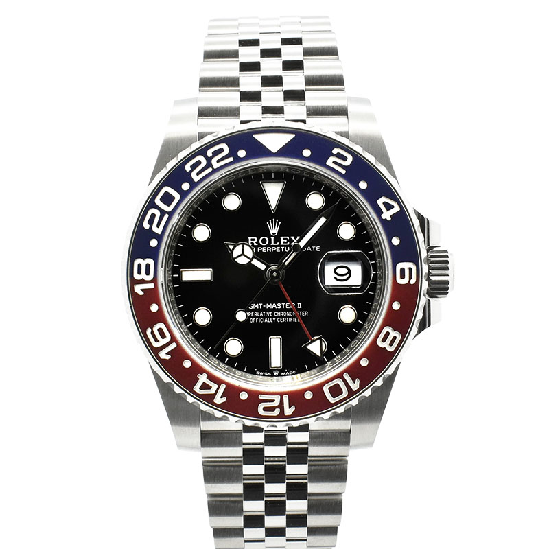 ロレックス　ROLEX　GMTマスター2　Ref.126710BLRO　ブルー/レッドベゼル　40mm　USED　中古