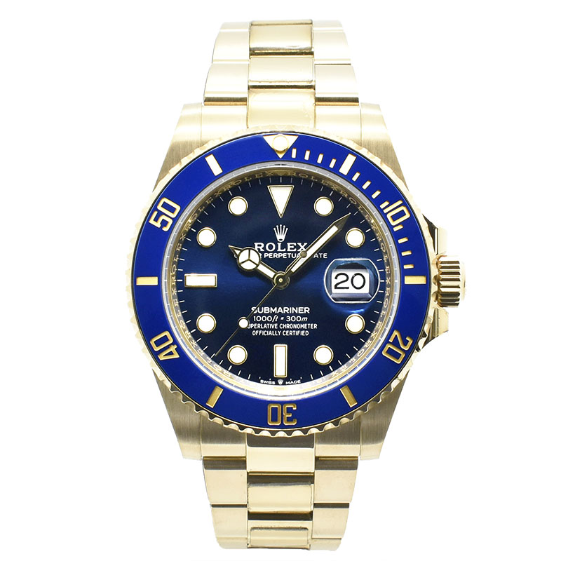 ロレックス　ROLEX　サブマリーナデイト　Ref.126618LB　18KYG　41mm　USED　中古