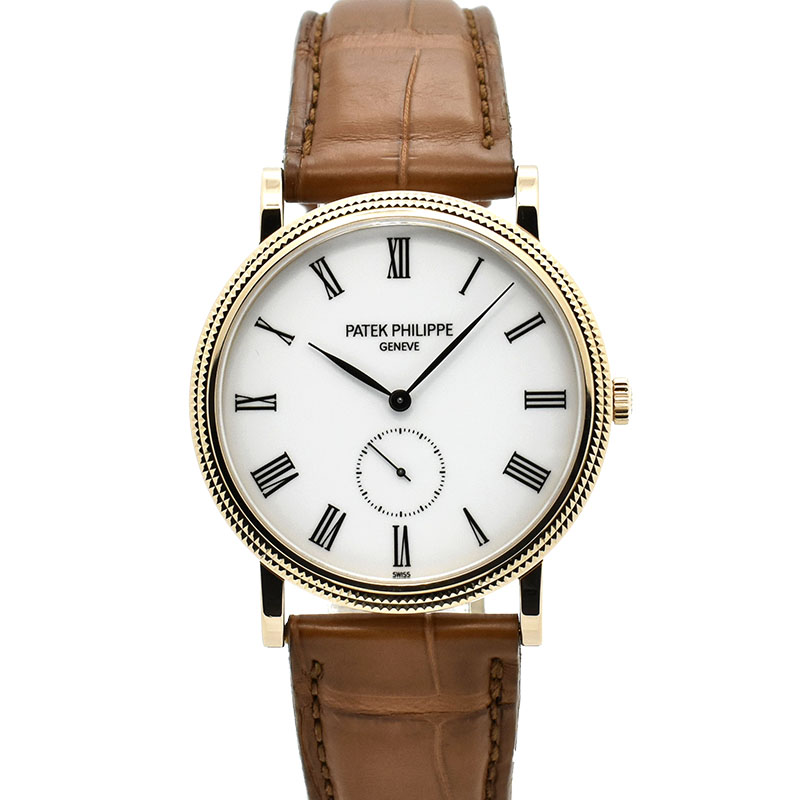 パテックフィリップ　PATEK PHILIPPE　カラトラバ　Ref.5119R-001　36mm　18KRG　手巻き　USED　中古