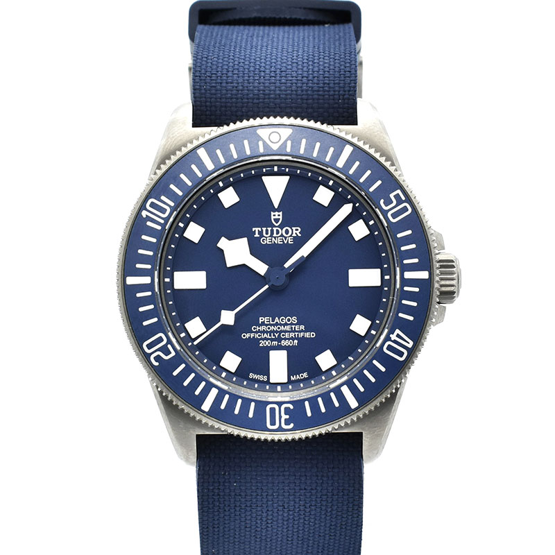 チューダー(チュードル)　TUDOR　ペラゴス FXD　25707B/23　チタン　42mm　ブルー　USED　中古