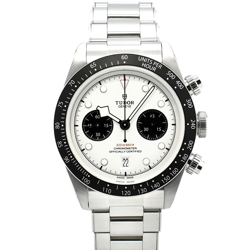 チューダー(チュードル)　TUDOR　ヘリテージ ブラックベイ クロノ　Ref.79360N　41mm　ホワイト　USED　中古