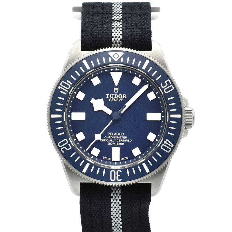 チューダー(チュードル)　TUDOR　ペラゴス FXD　25707B/23　チタン　42mm　ブルー　USED　中古
