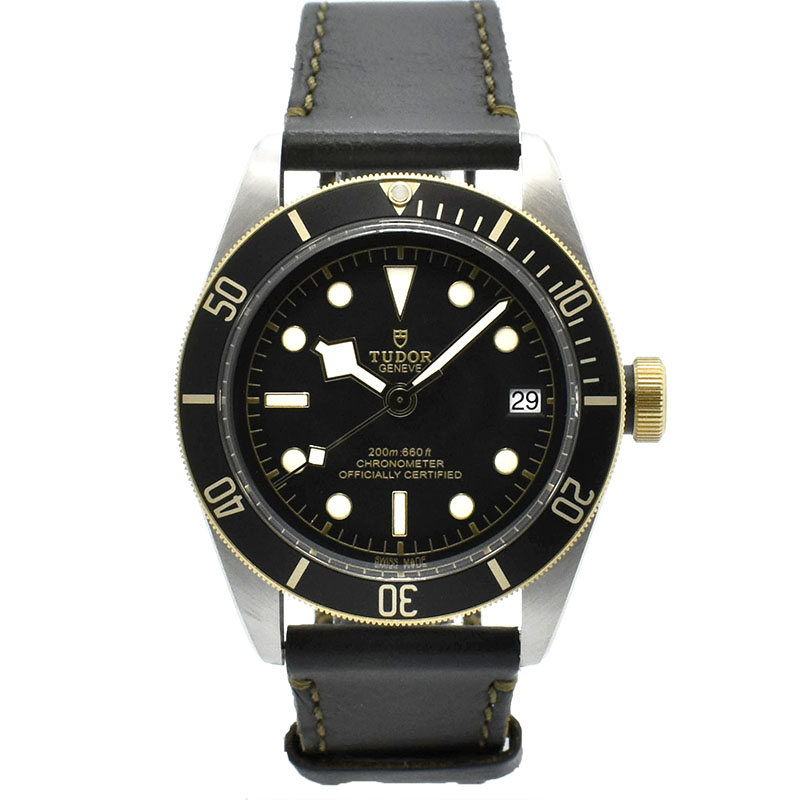 チューダー(チュードル)　TUDOR　ヘリテージ ブラックベイ S&G　Ref.79733N　ブラック　41mm　USED　中古