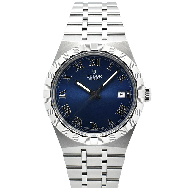 チューダー(チュードル)　TUDOR　ロイヤル 38　Ref.28500　ブルー　USED　中古