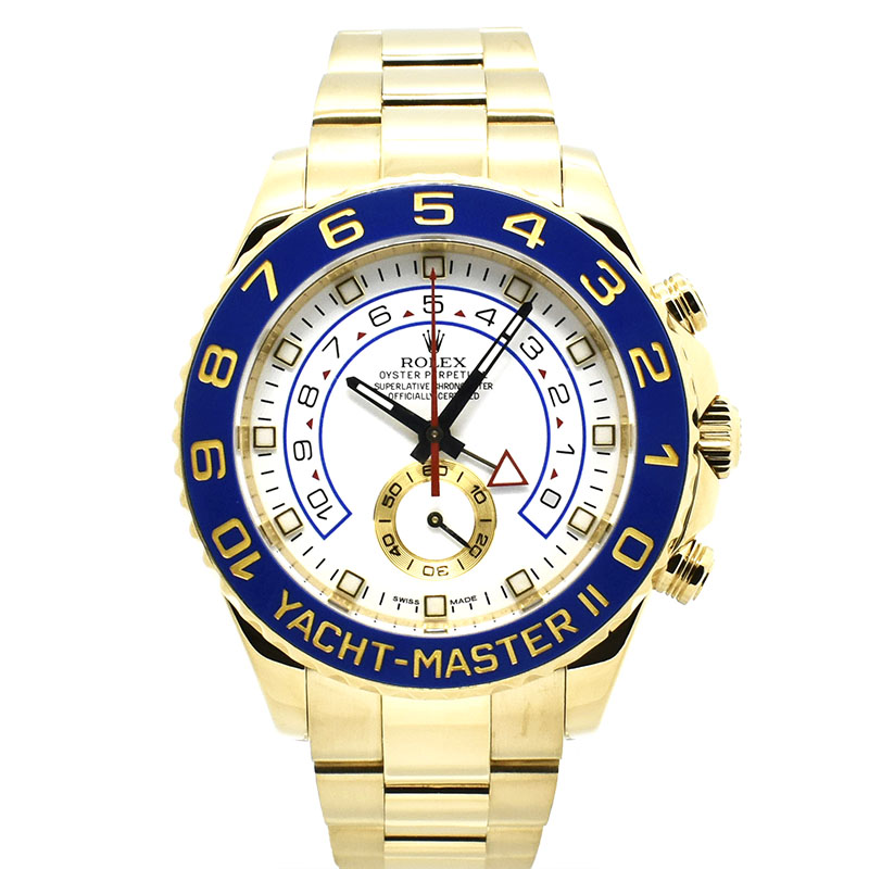 ロレックス　ROLEX　ヨットマスター2　Ref.116688　44mm　ホワイト　18KYG　ランダム番　USED　中古