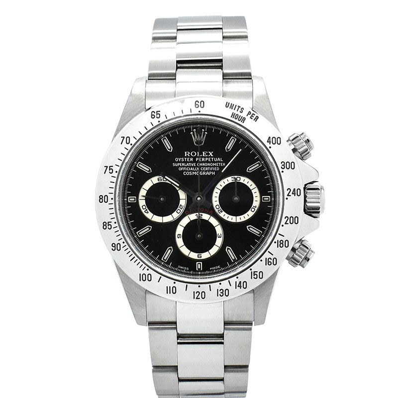 ロレックス　ROLEX　デイトナ　Ref.16520　ブラック　A番　40mm　USED　中古