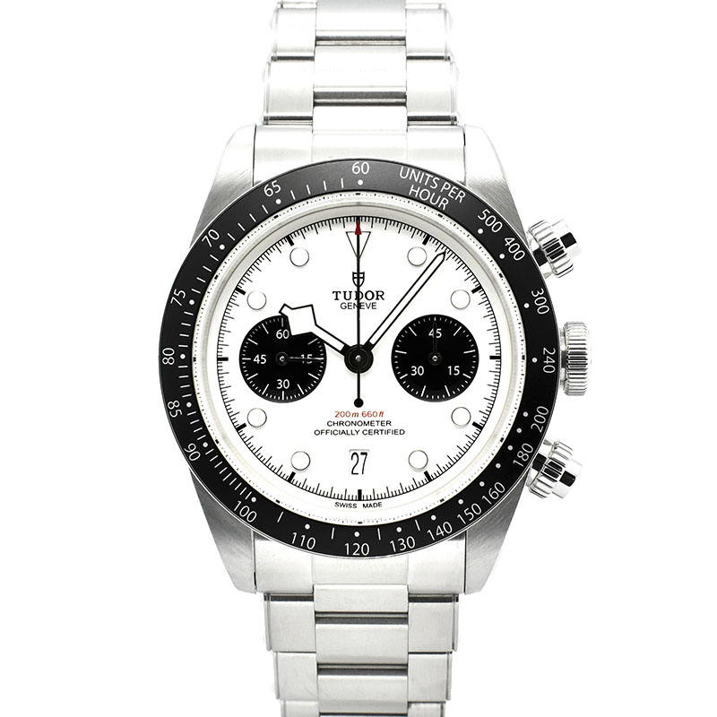 チューダー(チュードル)　TUDOR　ヘリテージ ブラックベイ クロノ　Ref.79360N　41mm　ホワイト　USED　中古