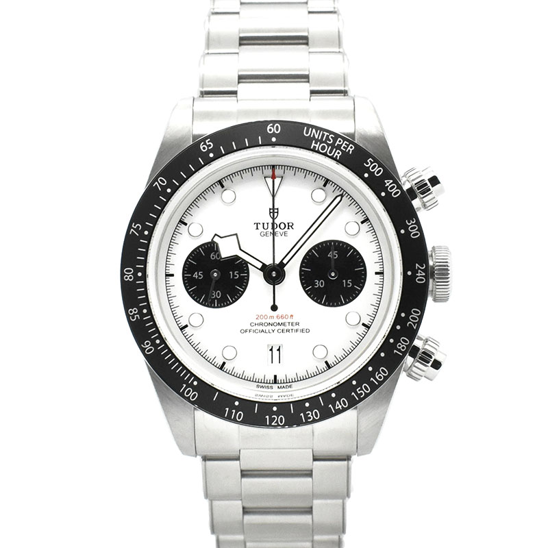 チューダー(チュードル)　TUDOR　ヘリテージ ブラックベイ クロノ　Ref.79360N　41mm　ホワイト　USED　中古