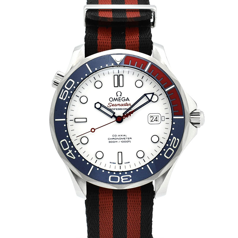 オメガ　OMEGA　シーマスター300 007 コーアクシャル コマンダー　212.32.41.20.04.001　世界7007本限定　41mm　USED　中古