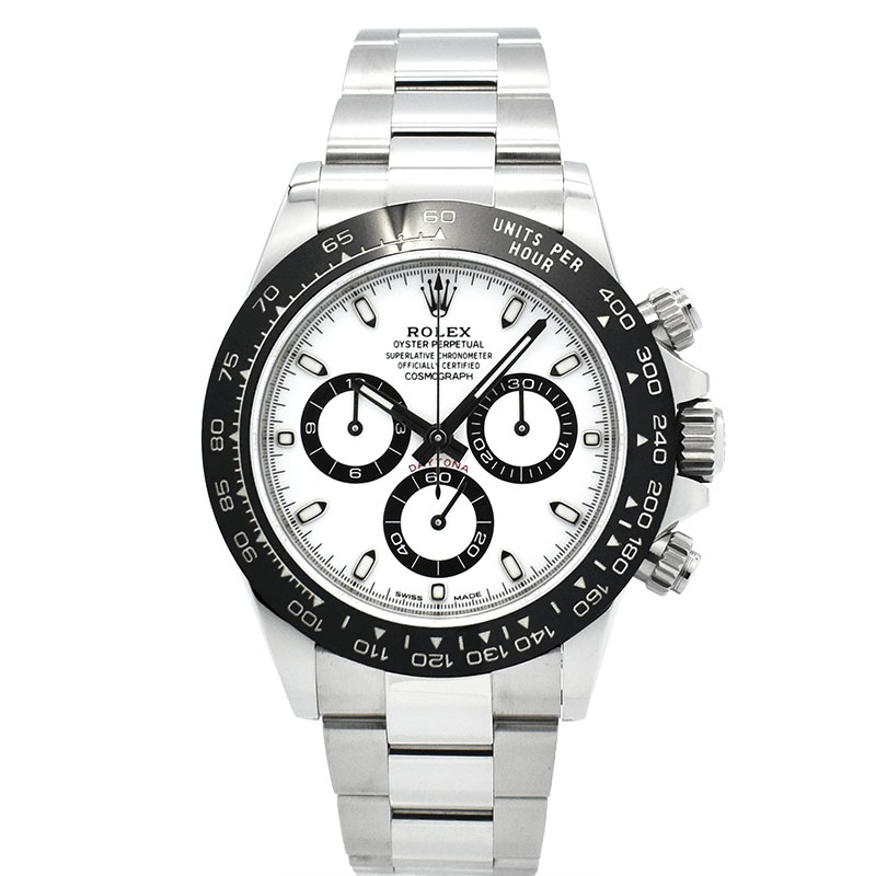 ロレックス　ROLEX　コスモグラフ デイトナ　Ref.116500LN　ホワイト　セラミックベゼル　USED　中古