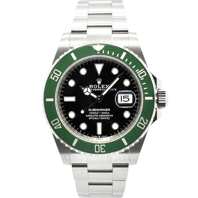 ロレックス　ROLEX　サブマリーナーデイト グリーンベゼル　Ref.126610LV　41mm　USED　中古
