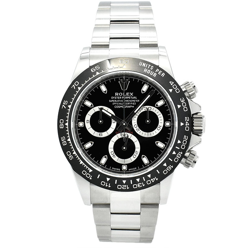 ロレックス　ROLEX　コスモグラフ デイトナ　Ref.116500LN　ブラック　セラミックベゼル　USED　中古