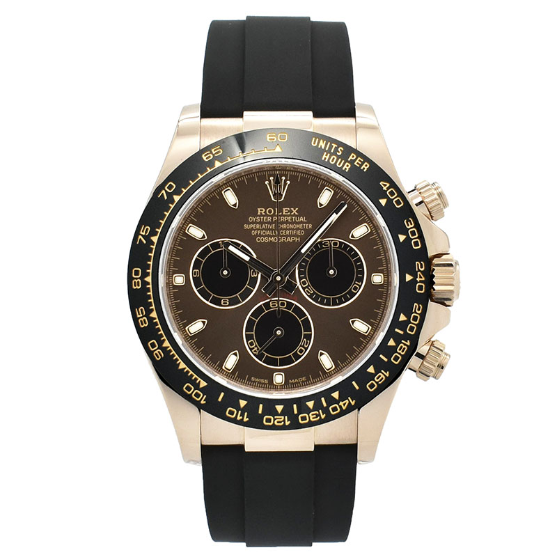 ロレックス　ROLEX　デイトナ　Ref.116515LN　18KERG　40mm　チョコレート/ブラック　オイスターフレックス　USED　中古