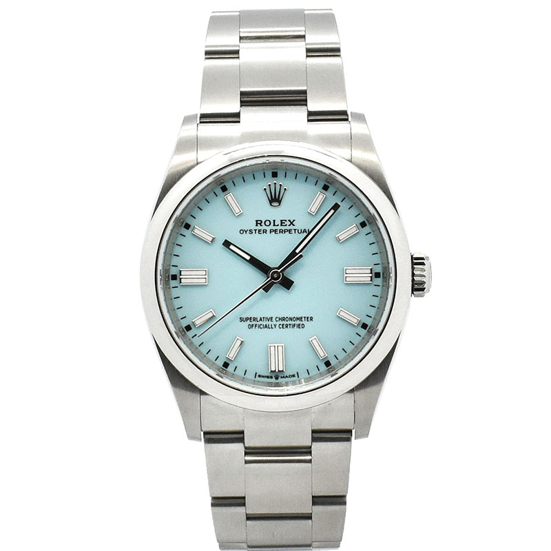 ロレックス　ROLEX　オイスターパーペチュアル 36　Ref.126000　ターコイズブルー　36mm　USED　中古