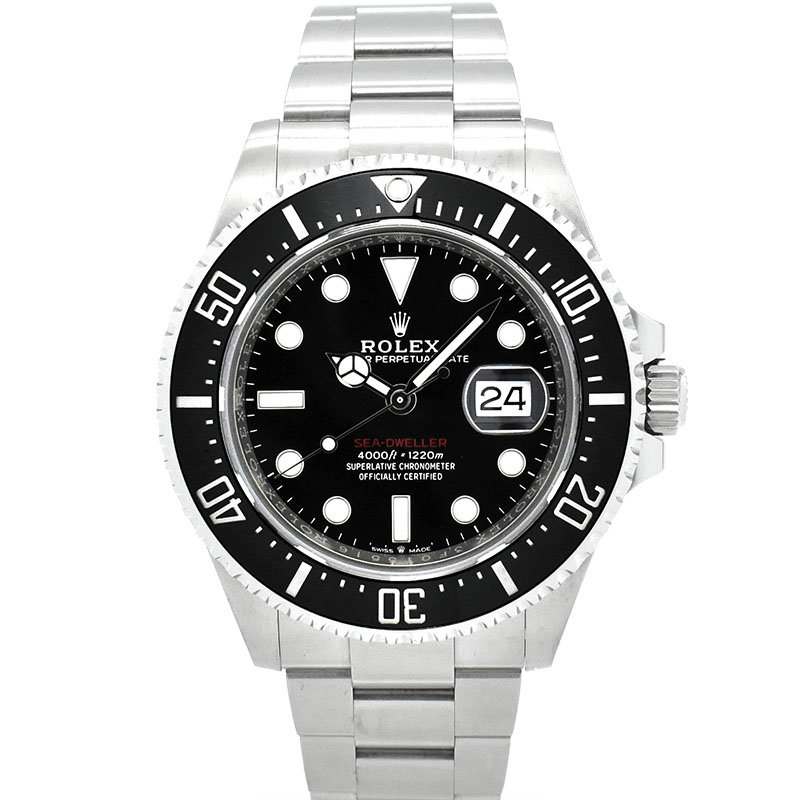 ロレックス　ROLEX　シードゥエラー　Ref.126600　43mm　ブラック　USED　中古