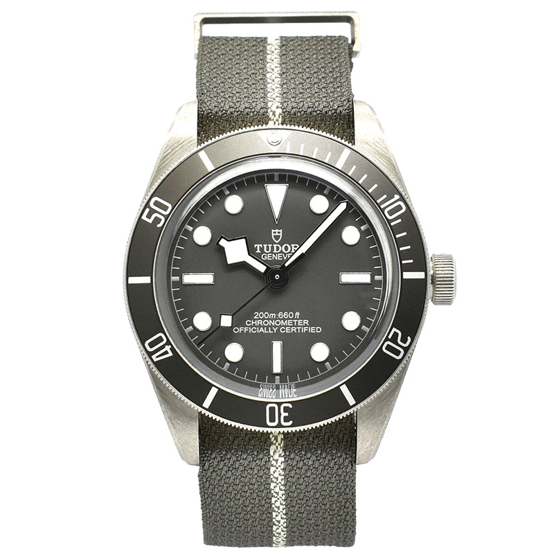 チューダー(チュードル)　TUDOR　ヘリテージ ブラックベイ フィフティエイト 925　Ref.79010SG　39mm　グレー　シルバー925　未使用品