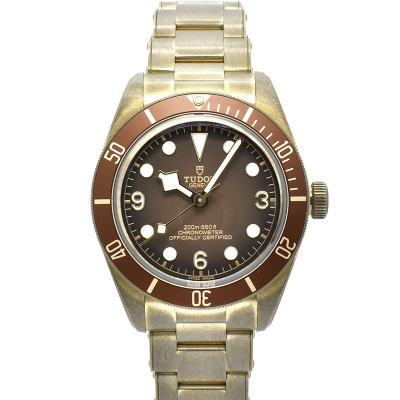 チューダー(チュードル)　TUDOR　ヘリテージ ブラックベイ フィフティエイト ブロンズ　Ref.79012M　39mm　ブラウン　USED　中古
