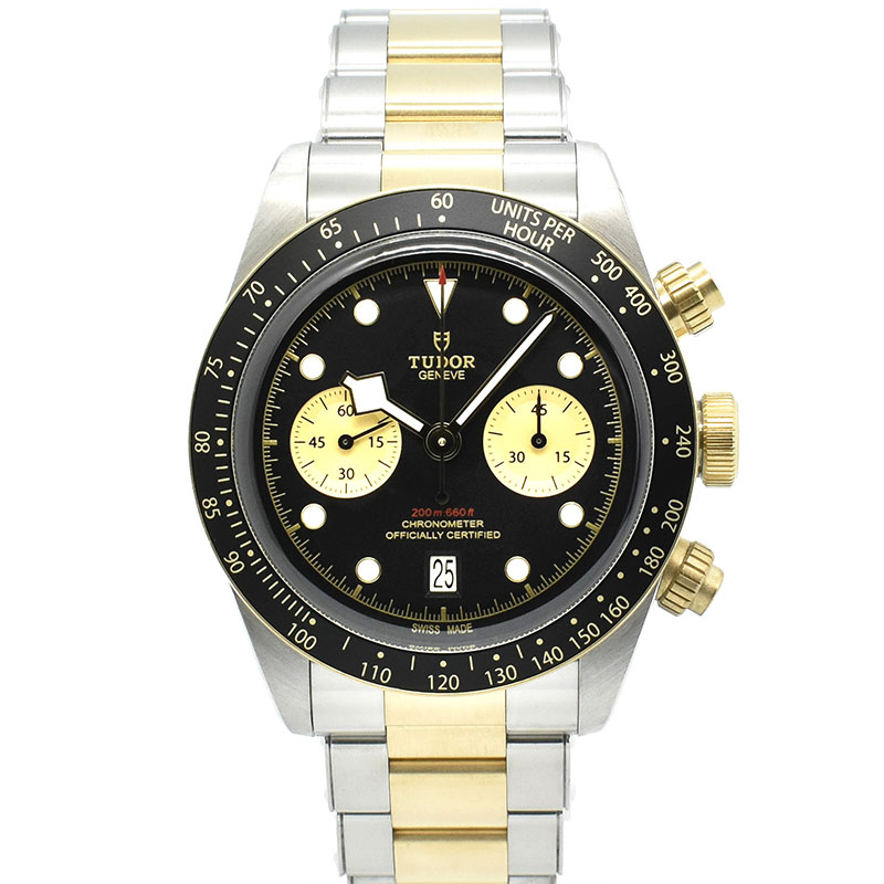 チューダー(チュードル)　TUDOR　ヘリテージ ブラックベイ クロノ S&G　Ref.79363N　41mm　USED　中古