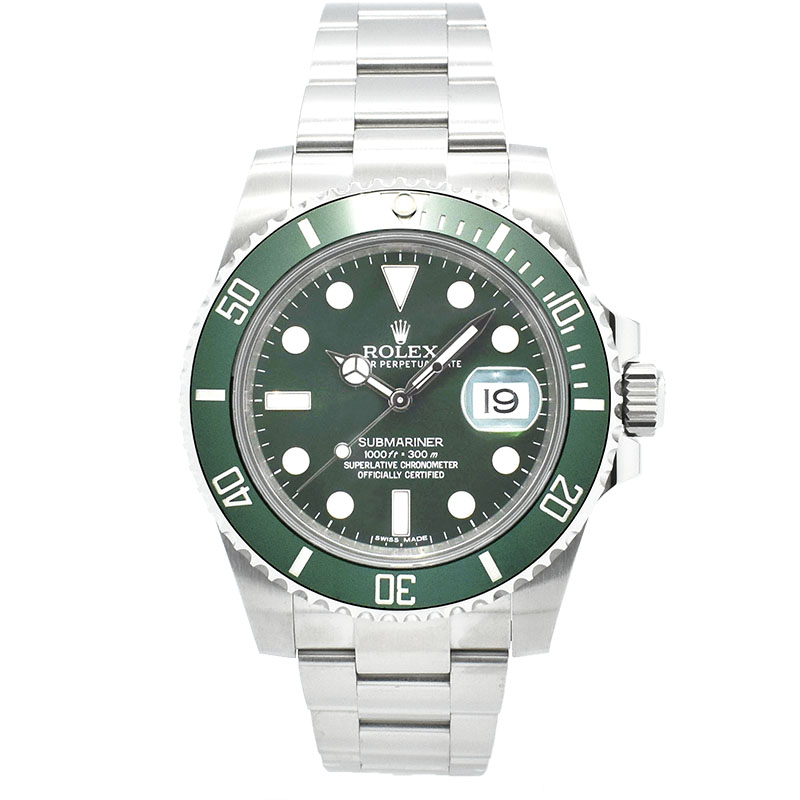 ロレックス　ROLEX　サブマリーナデイト グリーン　Ref.116610LV　ランダム番　USED　中古