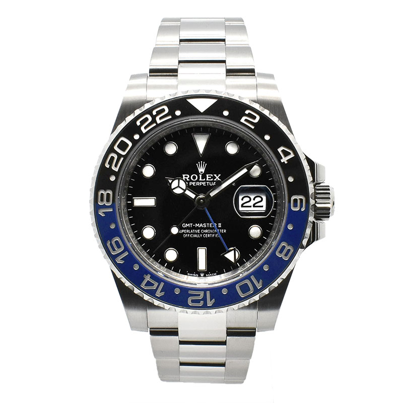ロレックス　ROLEX　GMTマスター2　Ref.126710BLNR　ブルー/ブラックベゼル　40mm　USED　中古
