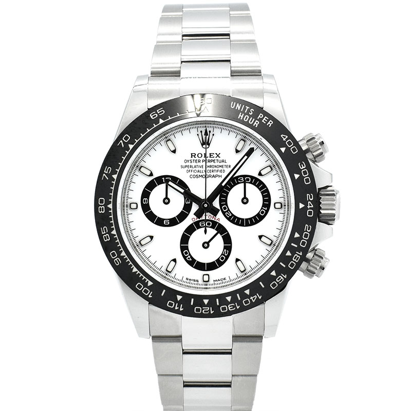 ロレックス　ROLEX　コスモグラフ デイトナ　Ref.116500LN　ホワイト　セラミックベゼル　USED　中古
