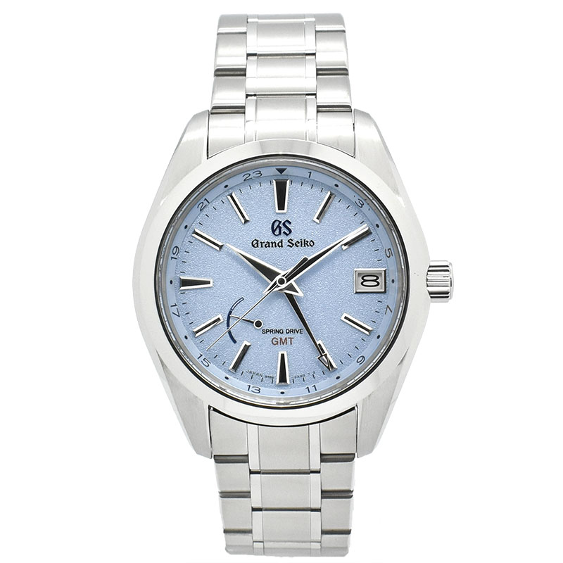 グランドセイコー　GRAND SEIKO　スプリングドライブ GMT 御空色 和光75周年限定モデル　SBGE289　ブルー　75本限定　40mm　USED　中古