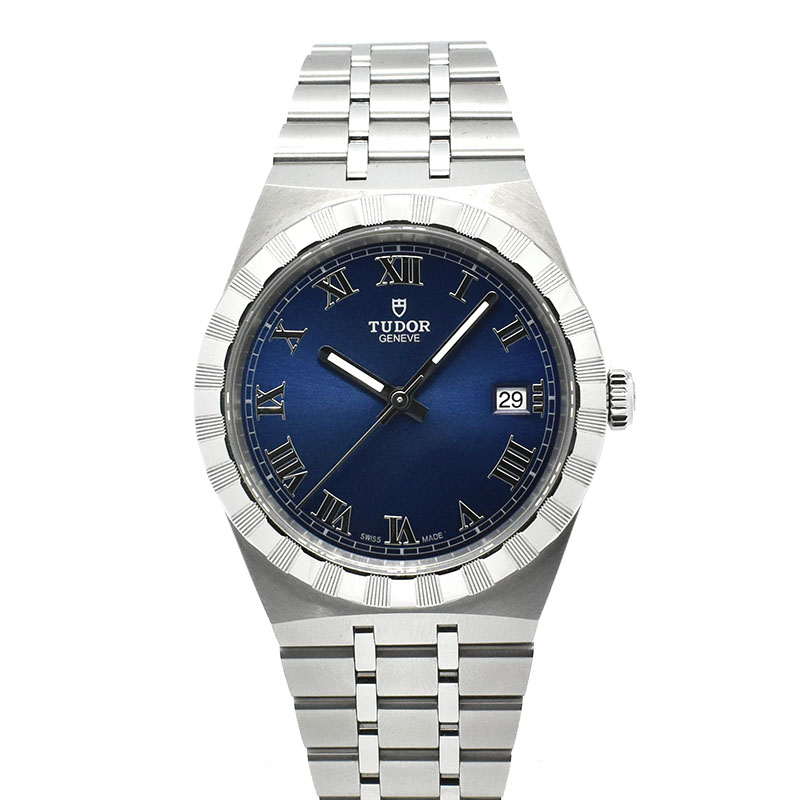 チューダー(チュードル)　TUDOR　ロイヤル 38　Ref.28500　ブルー　USED　中古