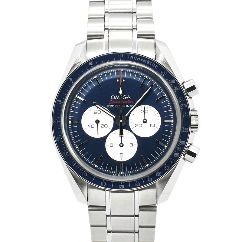 オメガ　OMEGA　スピードマスター 東京オリンピック2020 リミテッドエディション　522.30.42.30.03.001　日本2020本限定　42mm　ブルー　USED　中古