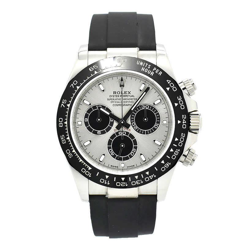 ロレックス　ROLEX　デイトナ　Ref.116519LN　スチール/ブラック　オイスターフレックス　18KWG　USED　中古