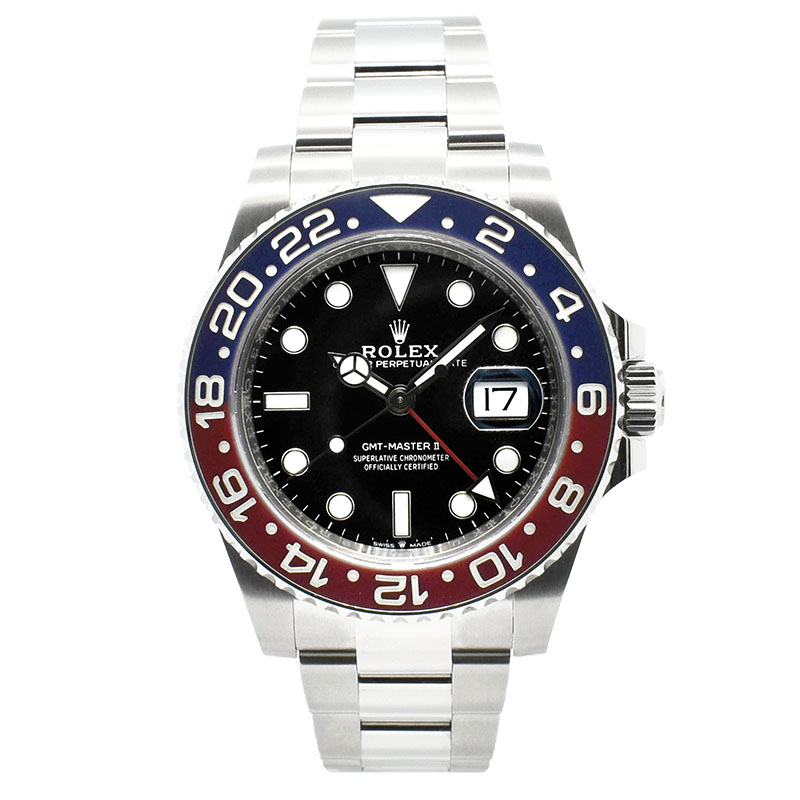 ロレックス　ROLEX　GMTマスター2　Ref.126710BLRO　ブルー/レッドベゼル　40mm　USED　中古