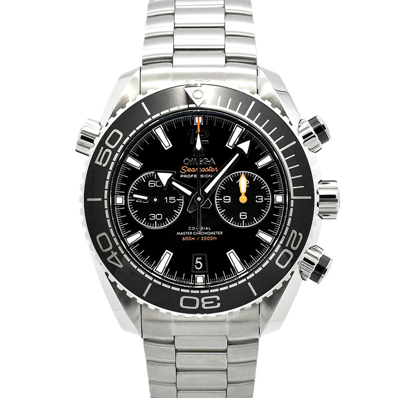 オメガ　OMEGA　シーマスター　プラネットオーシャン クロノグラフ マスタークロノメーター　215.30.46.51.01.001　ブラック　45.5mm　未使用品