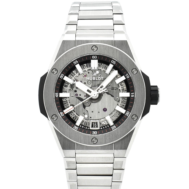 ウブロ　HUBLOT　ビッグバン インテグレーテッド タイムオンリー チタニウム　456.NX.0170.NX　40mm　USED　中古