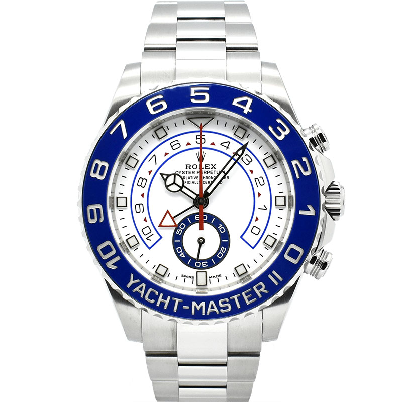 ロレックス　ROLEX　ヨットマスター2　Ref.116680　ホワイト　後期モデル　44mm　USED　中古