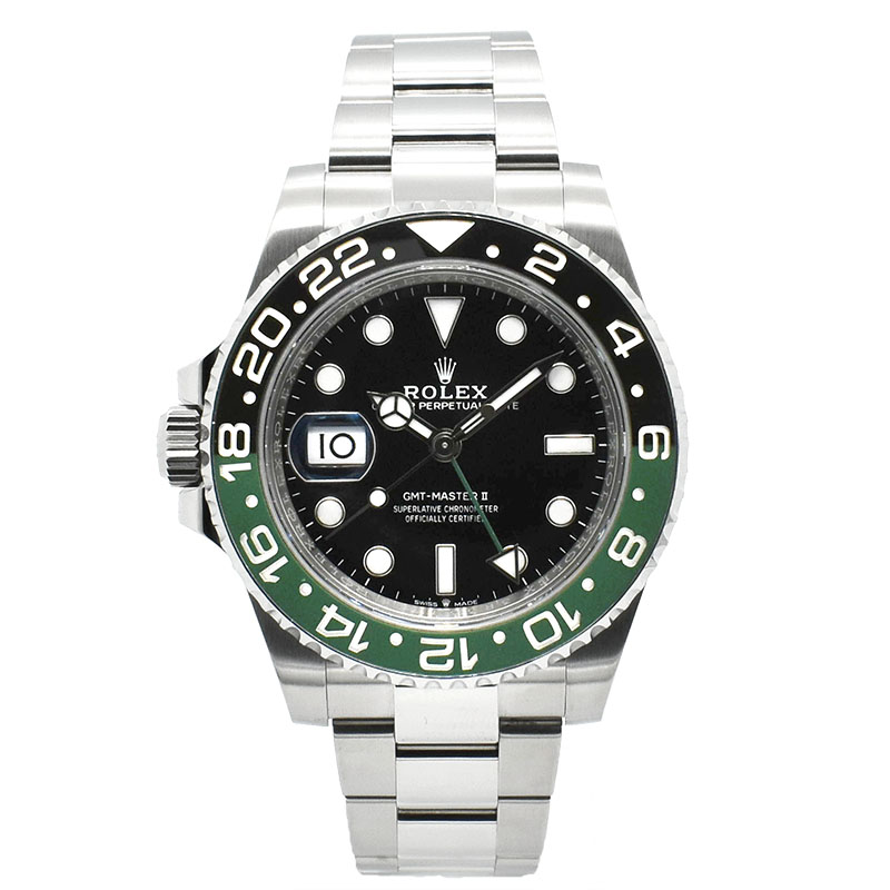 ロレックス　ROLEX　GMTマスター2　Ref.126720VTNR　グリーン/ブラックベゼル　40mm　USED　中古