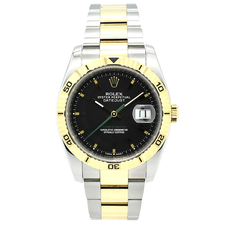 ロレックス　ROLEX　ターノグラフ　Ref.116263　D番　36mm　日本300本限定　USED　中古