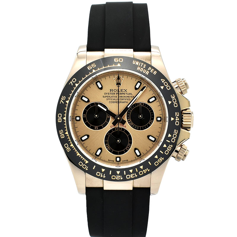 ロレックス　ROLEX　デイトナ　Ref.116515LN　18KERG　ピンク/ブラック　オイスターフレックス　USED　中古