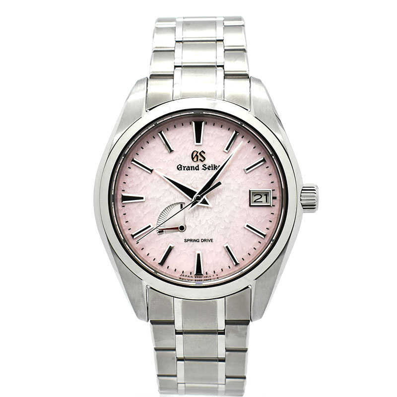 グランドセイコー　GRAND SEIKO　ヘリテージ コレクション キャリバー9R スプリングドライブ 20周年記念　SBGA497　世界1500本限定　ピンク　41mm　未使用品