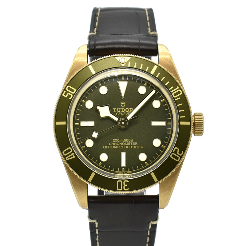 チューダー(チュードル)　TUDOR　ヘリテージ ブラックベイ フィフティエイト 18K　Ref.79018V　39mm　グリーン　USED　中古